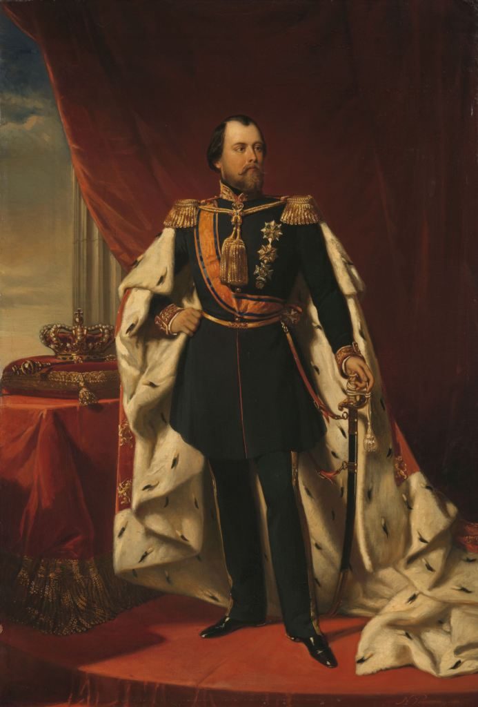 Willem III (1817-90), koning der Nederlanden, Nicolaas Pieneman, 1856