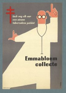 Poster Emmabloemcollecte - Coll Int. Inst. of Soc. History